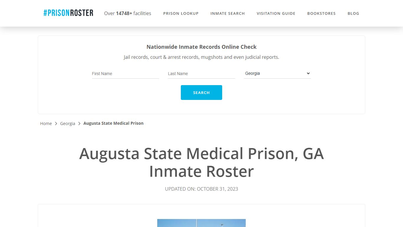 Augusta State Medical Prison, GA Inmate Roster - Prisonroster